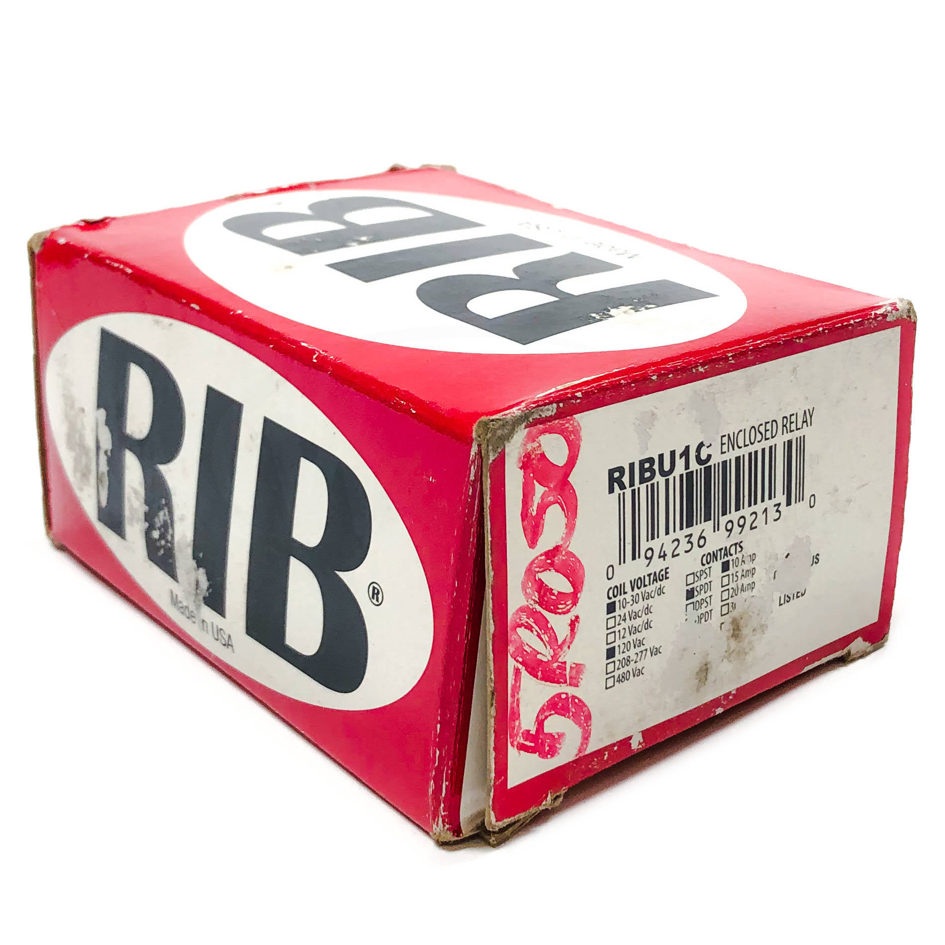 Functional Devices RIBU1C- Rib Relay, Enclosed 10 Amp SPDT