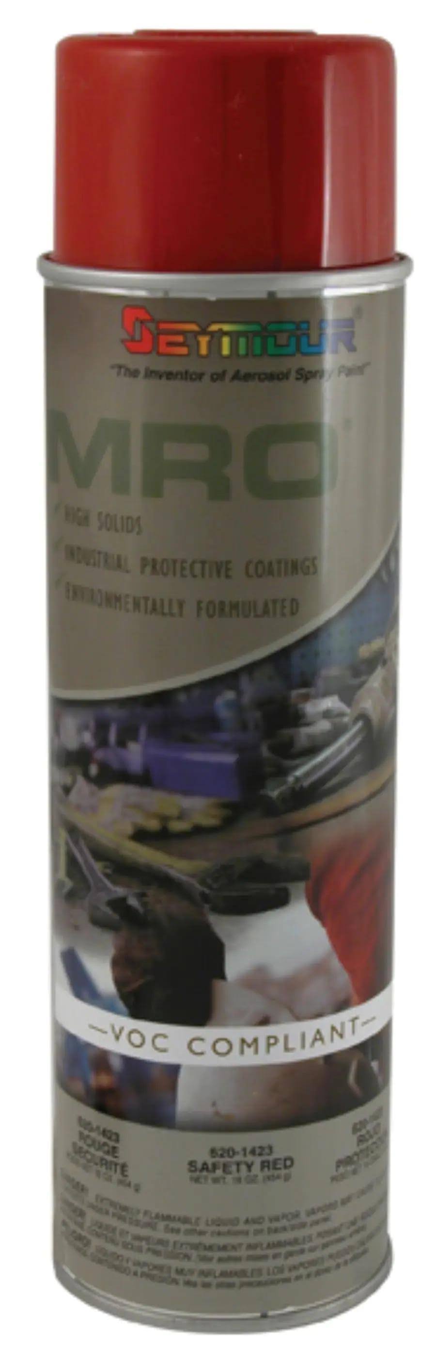 Seymour 620-1423 MRO Industrial Enamel Safety Red