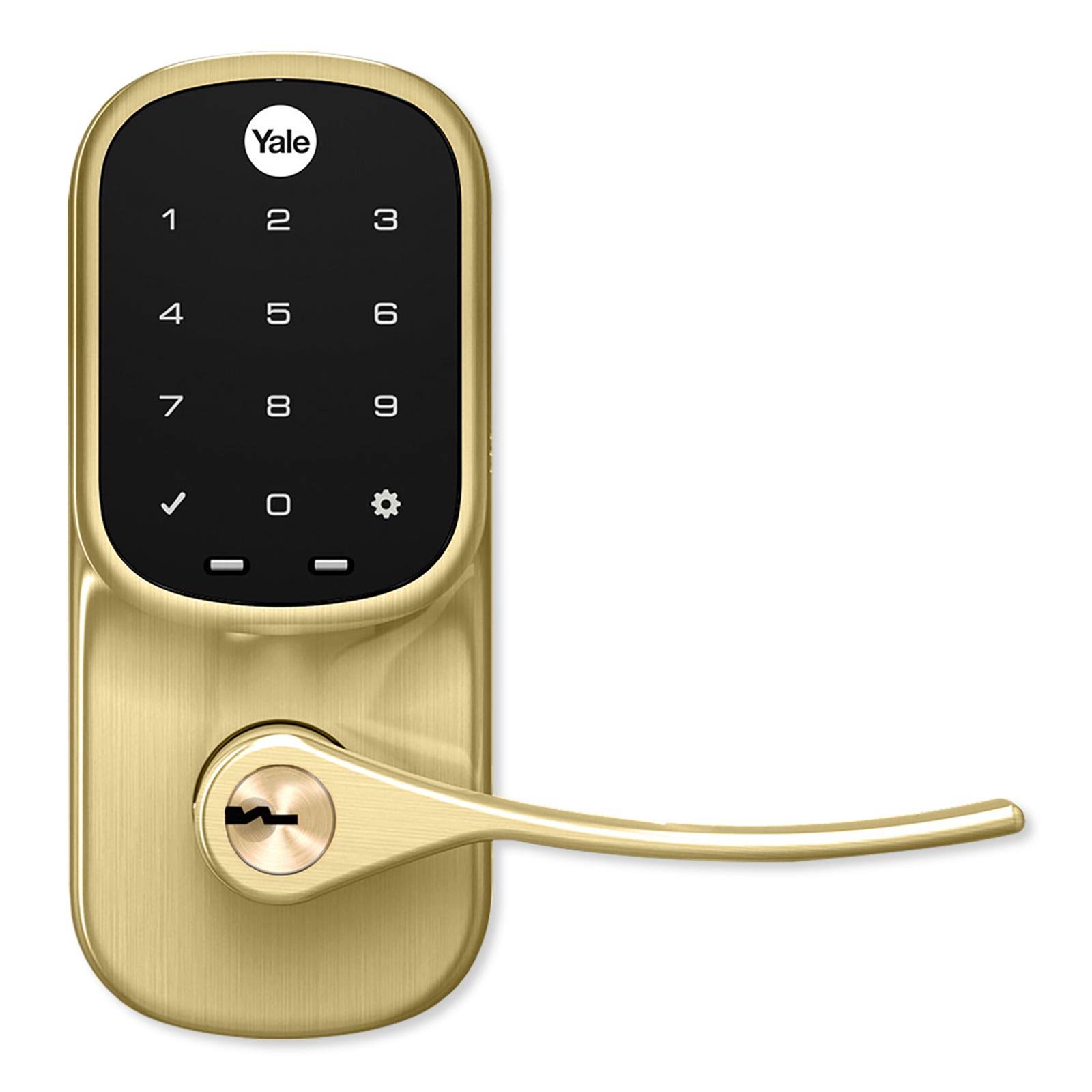 Yale Assure Touchscreen Keypad Lever Lock, Satin Nickel