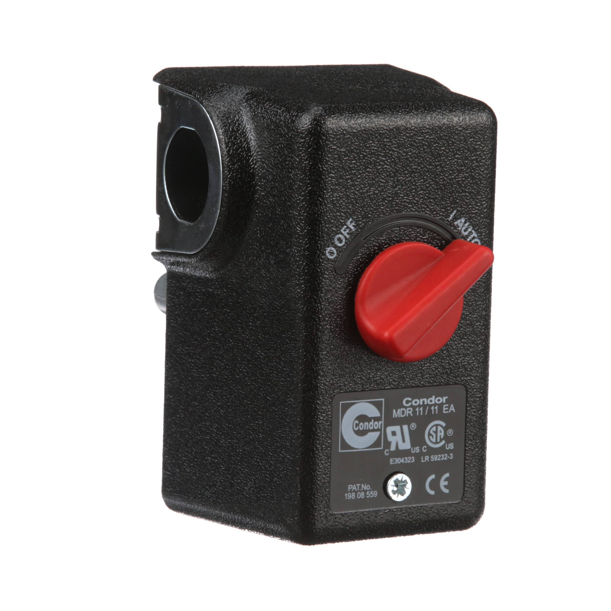 Condor USA, Inc Pressure Swtch, DPST, 140/175 psi, Diaphrgm 11KA2E