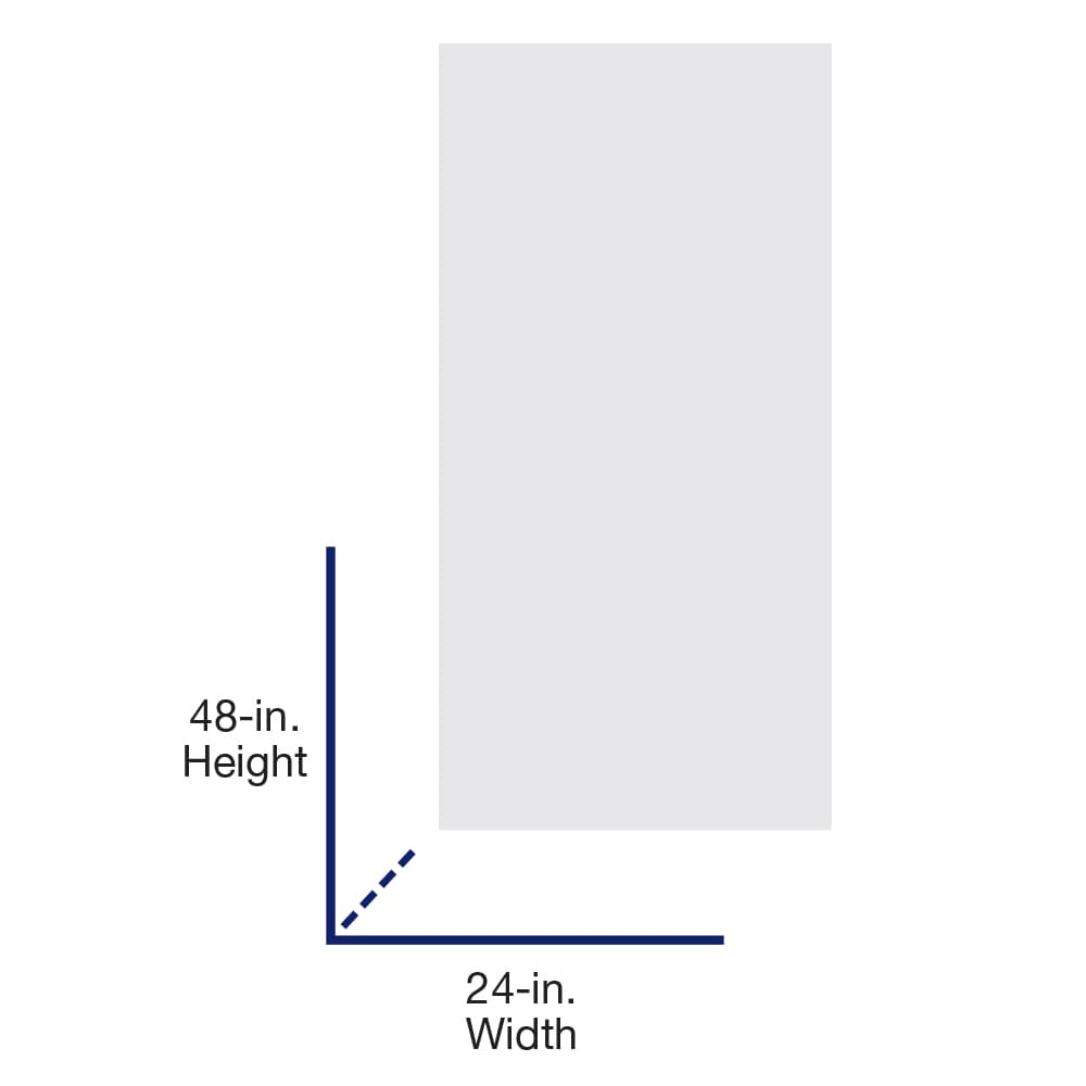 Armstrong Ceilings Fine Fissured 48-in x 24-in White Drop Ceiling Tile 10-Pack | 1733A