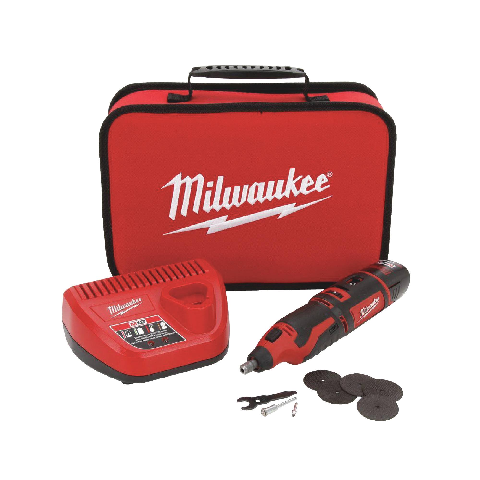 Milwaukee Rotary Tool Kit, 3200 RPM