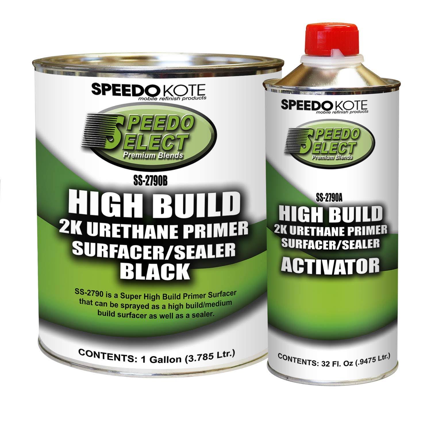 Speedokote SS-2790B/SS-2790A Super Fill High Build Primer Black