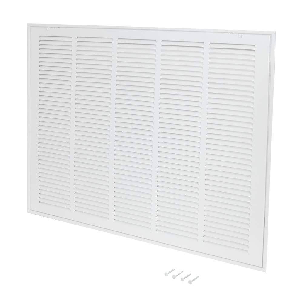 Ez-Flo Return Filter Grille, White, 25