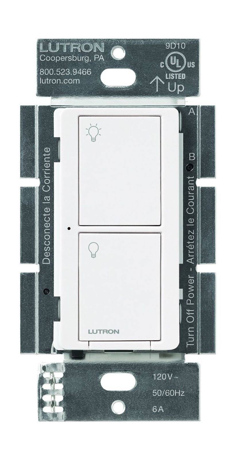 Lutron Caseta Wireless Switch, White