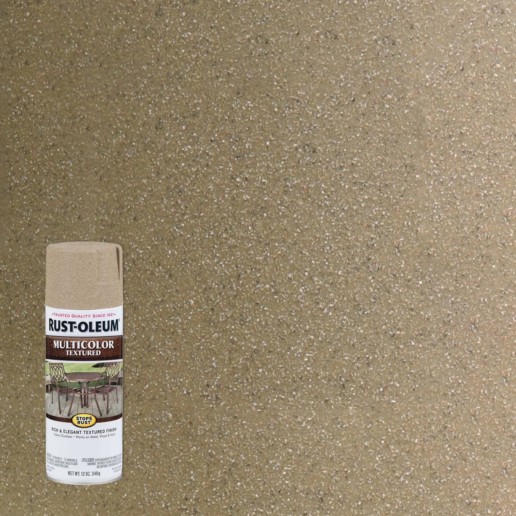 Rust-Oleum Desert Bisque Stops Rust Textured Spray Paint- 12 oz