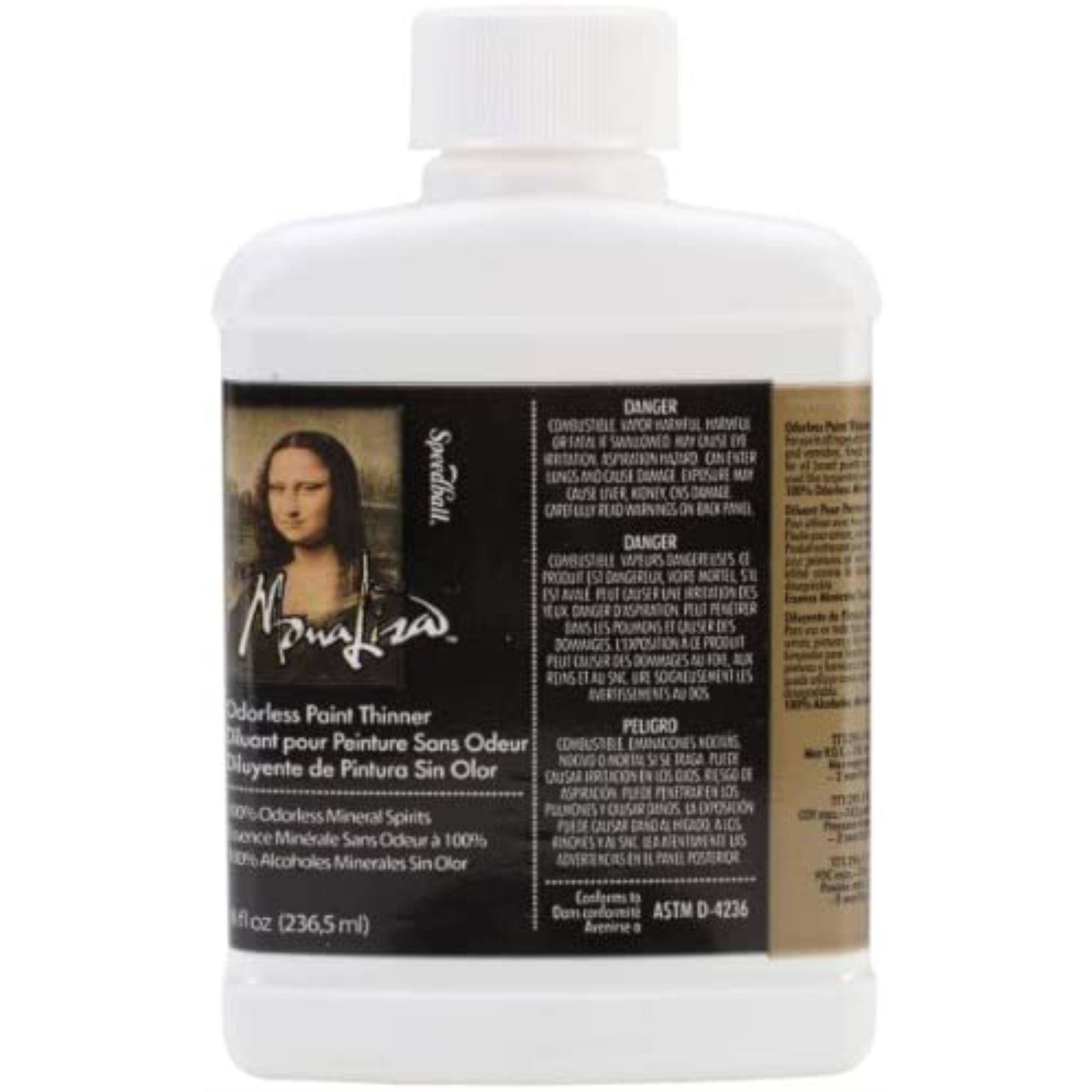 Mona Lisa- Odorless Paint Thinner- 8 oz.