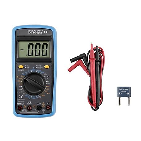 Barn Star Digital Multimeter Dt9205a SKU 226085099 | Tractor Supply Co