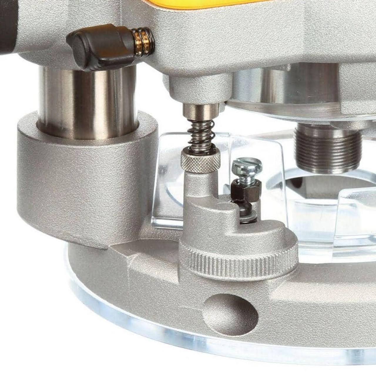 DeWalt- 2-1/4 HP Fixed Base/Plunge Router Combo Kit DW618PK