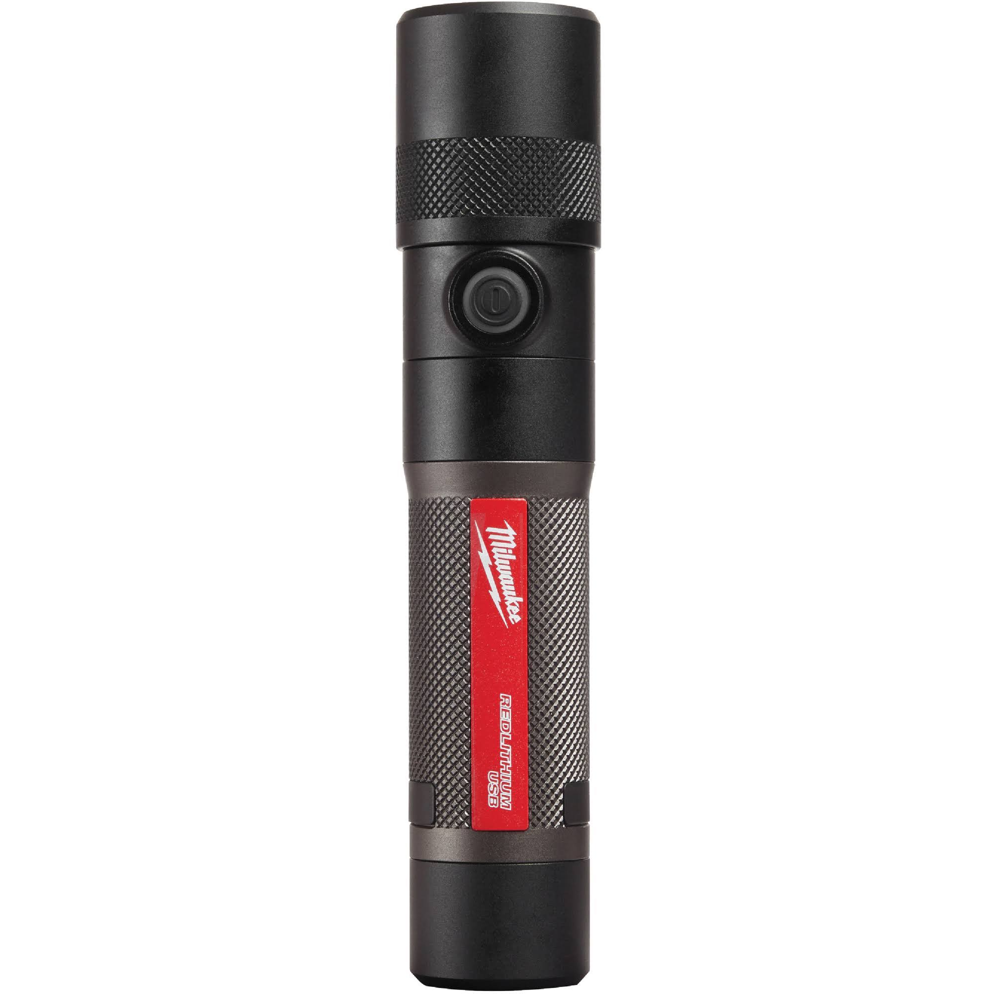 Milwaukee 2161-21 USB Rechargeable 1100L Twist Focus Flashlight