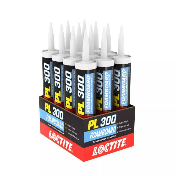Loctite PL 300 10 fl. oz. Foamboard Adhesive (12-Pack) 1421941