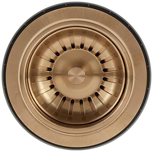 Delta Everest Black Granite Composite 32 in. Single Bowl Undermount Kitchen Sink with Accessories