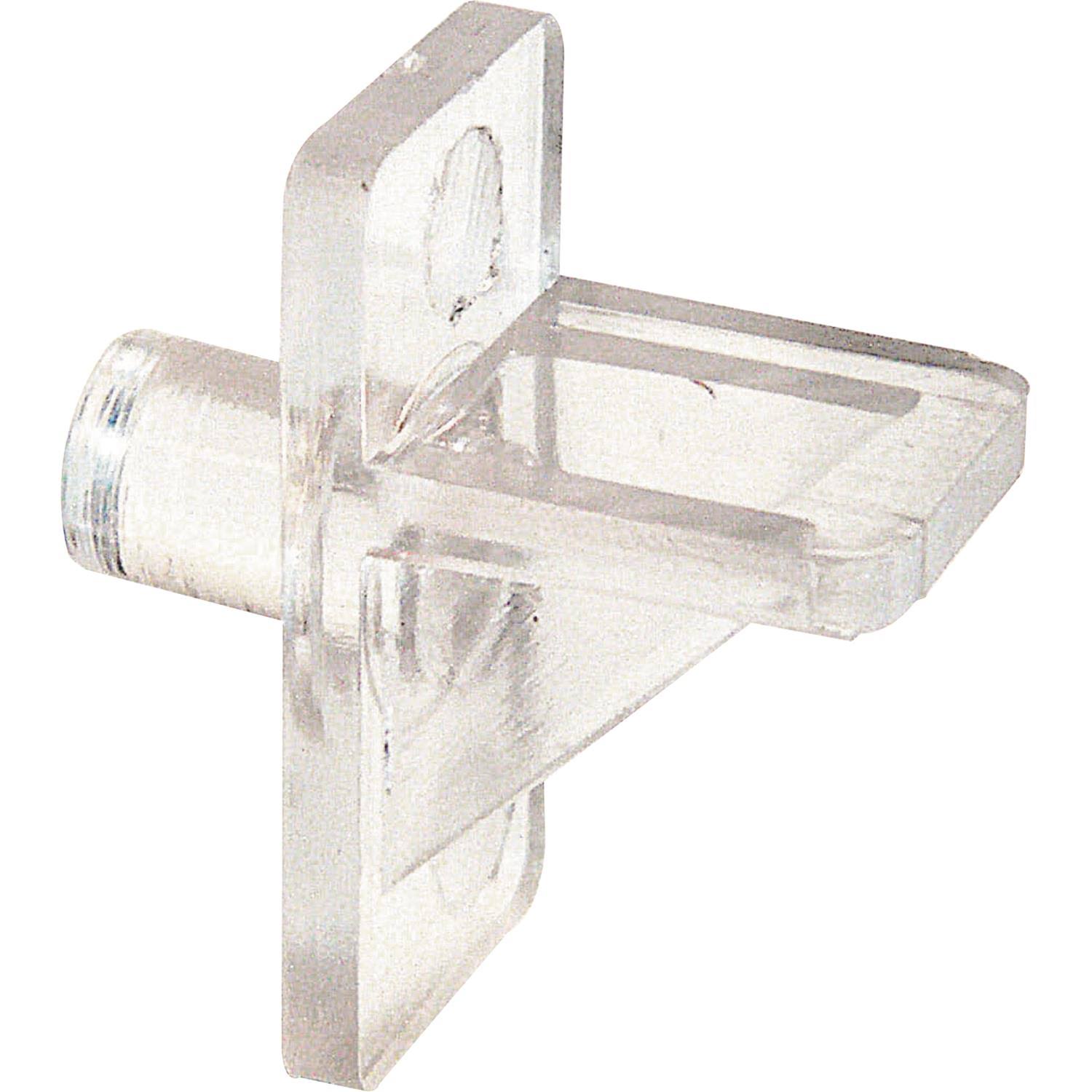Prime-Line 1/4-Inch Clear Plastic Shelf Support Peg