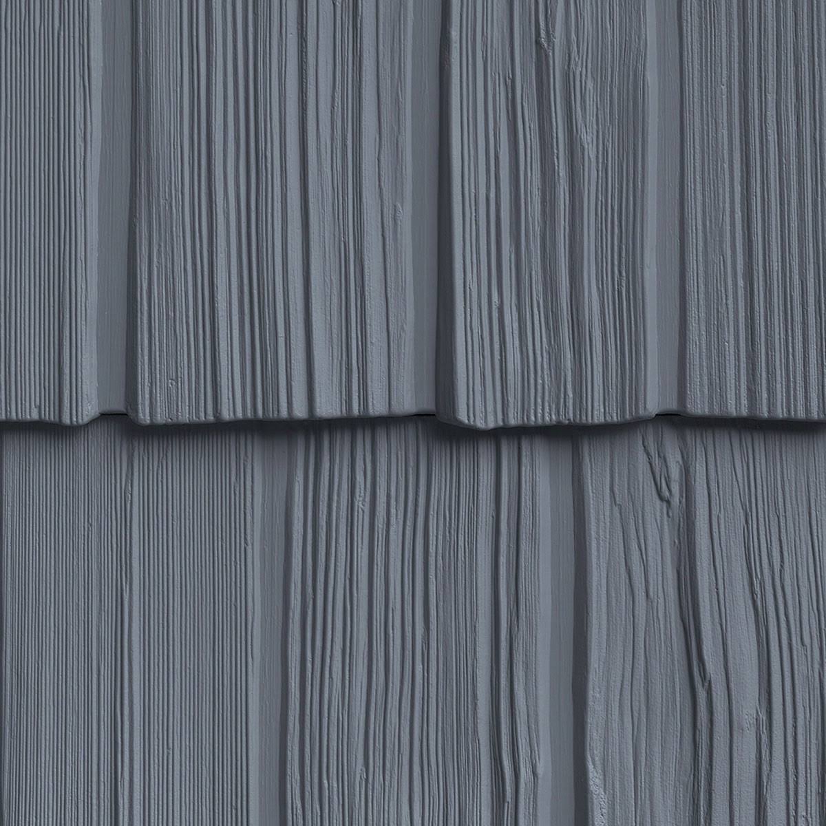 The Foundry 10 inchw x 62 1/2 inchl Exposure, Vinyl Staggered Shakes (23 Panels/Ctn. = 100 Sq. Feet), 202- Oceanside