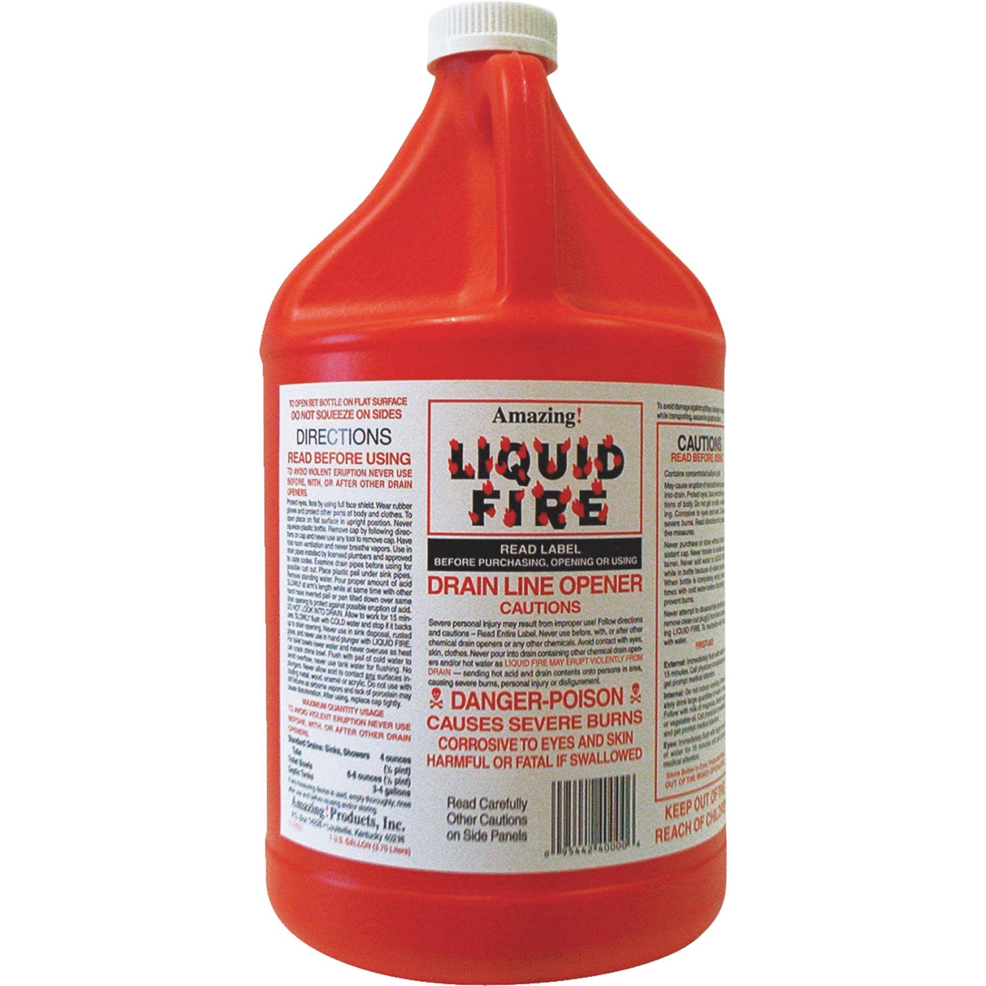 Liquid Fire 1 gal. Drain Opener