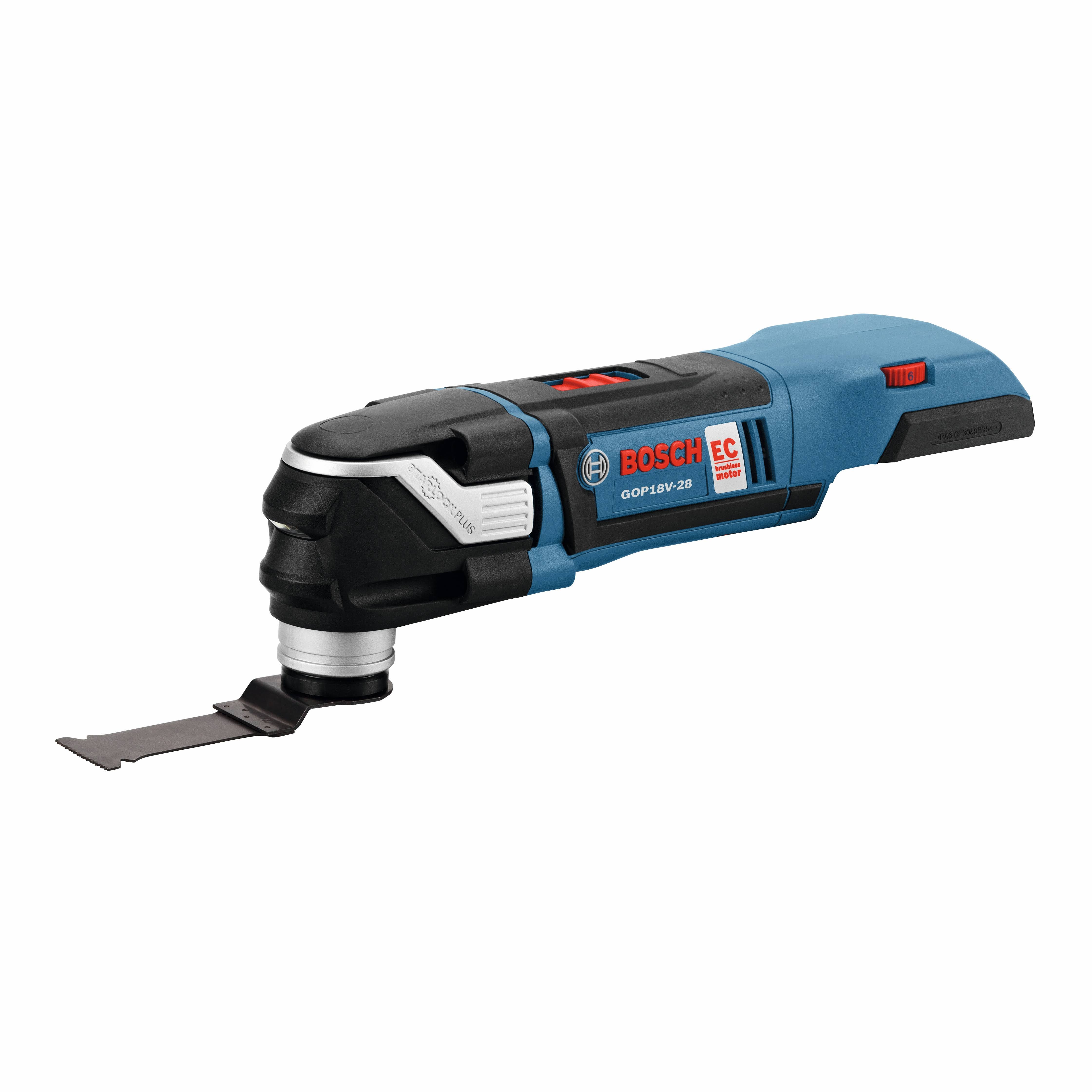 Bosch GOP18V-28N 18V Lithium-Ion Cordless Brushless Oscillating Multi-Tool