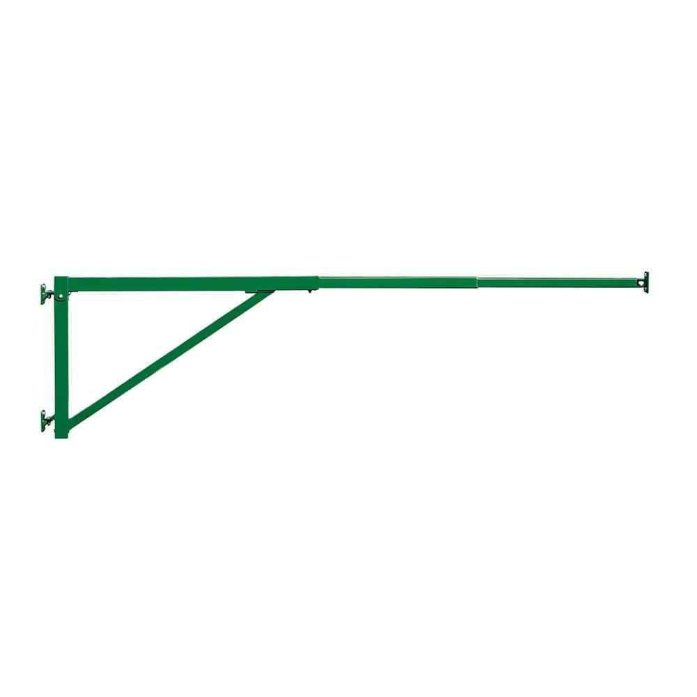 12 ft. x 3 ft. Green Metal Barrier Fence Gate 552002