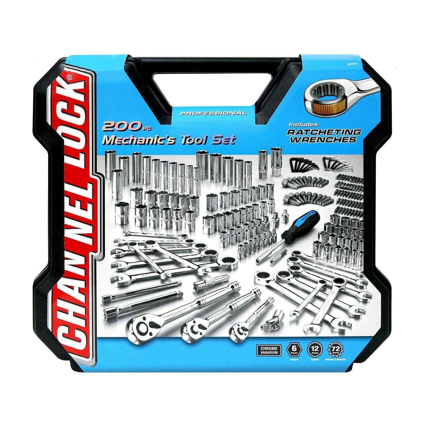 Channellock Mechanics Set (200 Pc.)