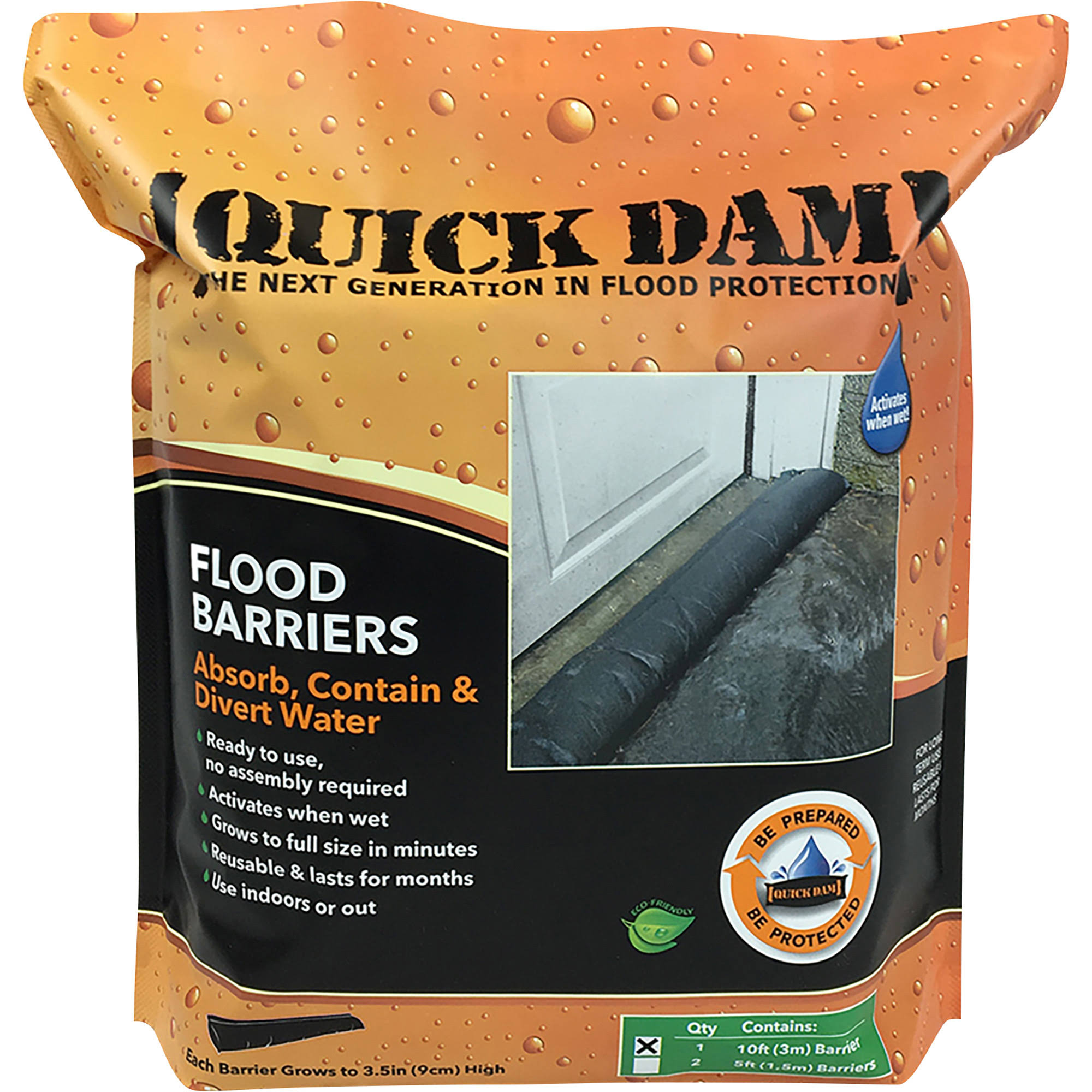 Quick Dam QD610-1 10 ft. Flood Barrier