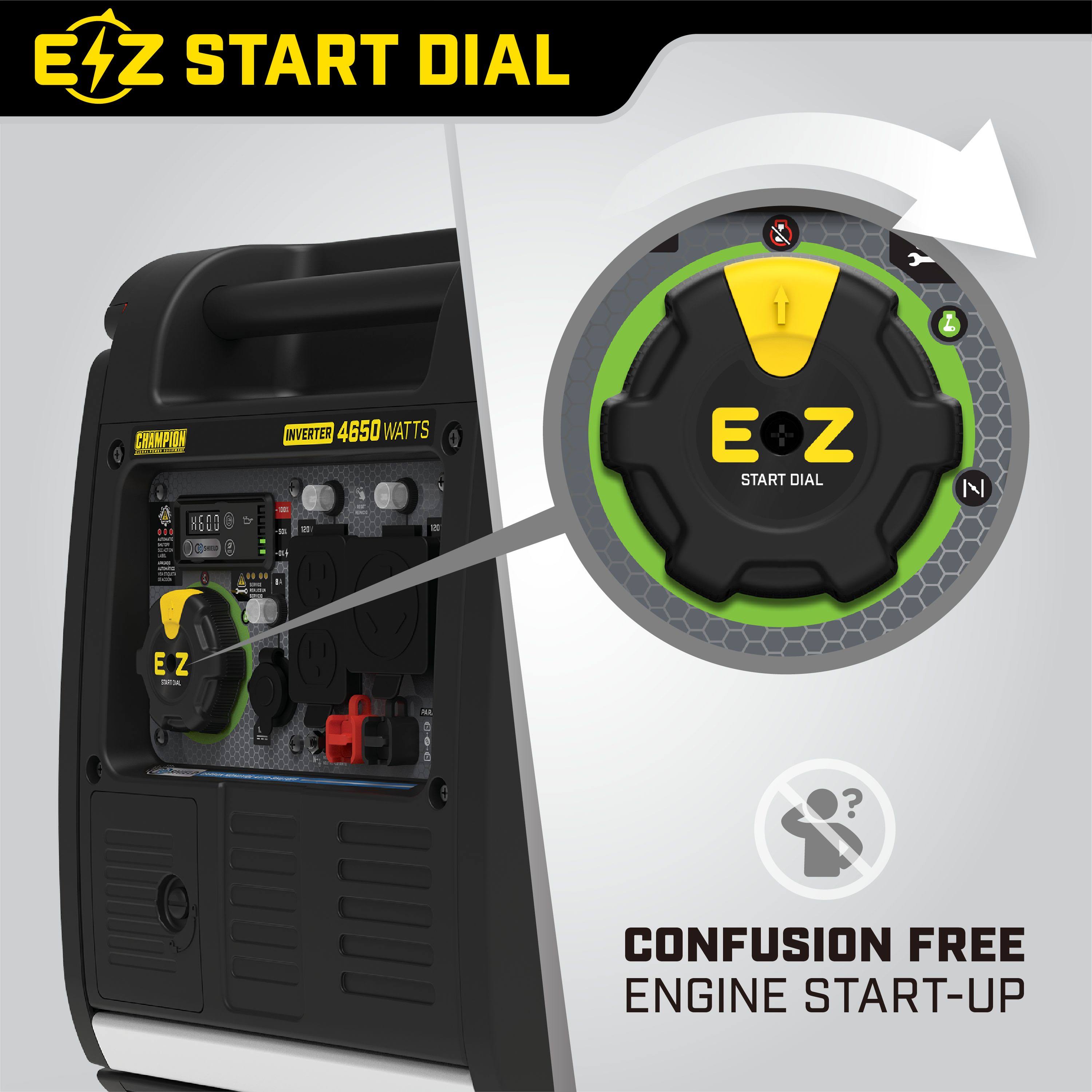 Champion Power Equipment 4650-Watt RV Ready Inverter Generator with Co Shield