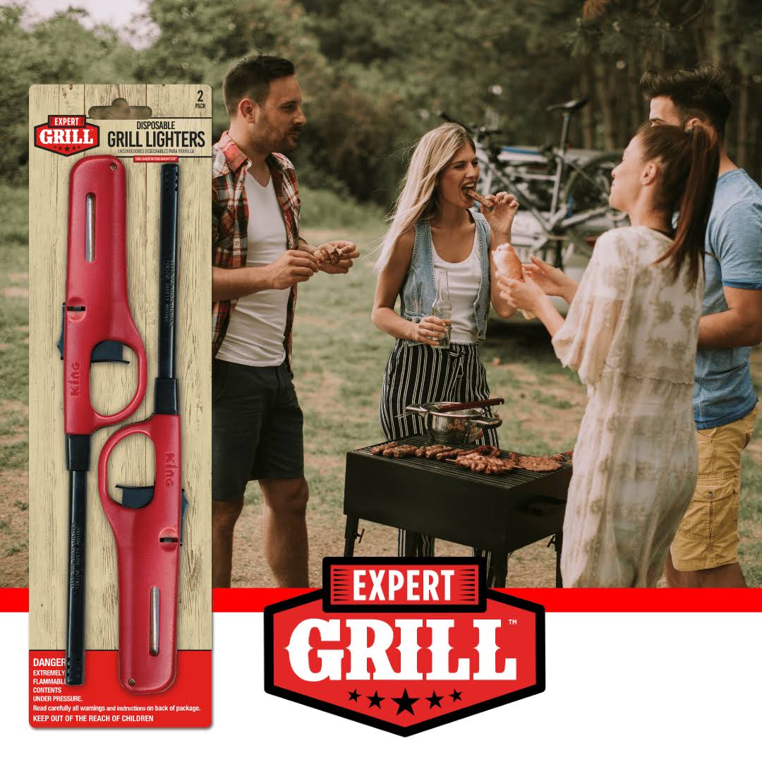 Expert Grill Disposable Grill Lighter, 2-Pack
