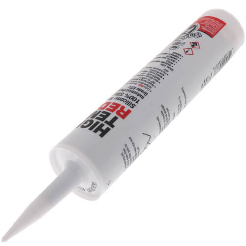Hercules 25666 Silicone Sealant,Red,High Temp
