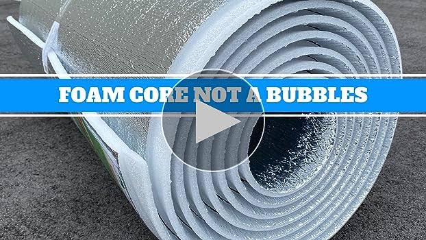 Insulation Marketplace SmartShield-3mm 48inx10ft ReflectiveINSULATION Roll, Foam Core Radiant Barrier, ThermalINSULATION Shield- Engineered Foil