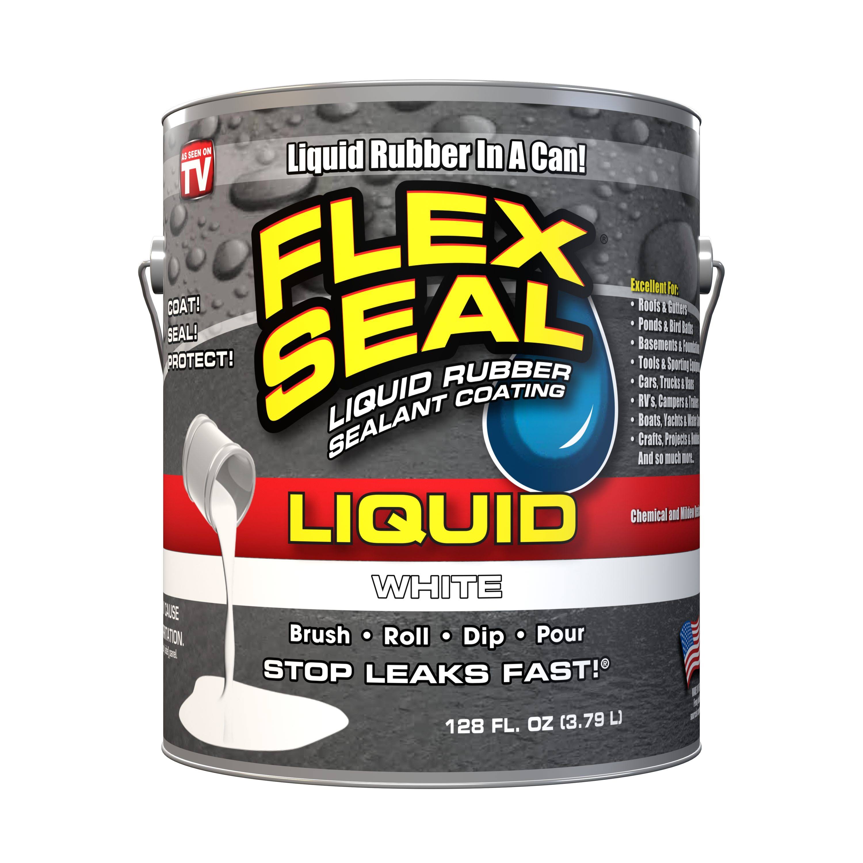 Flex Seal Liquid Rubber Sealant Coating- 128 fl oz can