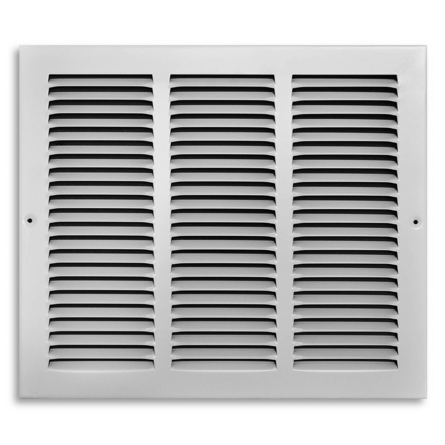Tru Aire 12 in. H x 14 in. W White Steel Return Air Grille