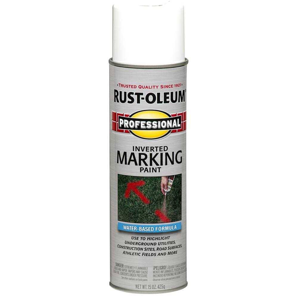 Rust-Oleum Professional White Water-Based Marking Paint (Spray can) | 270475