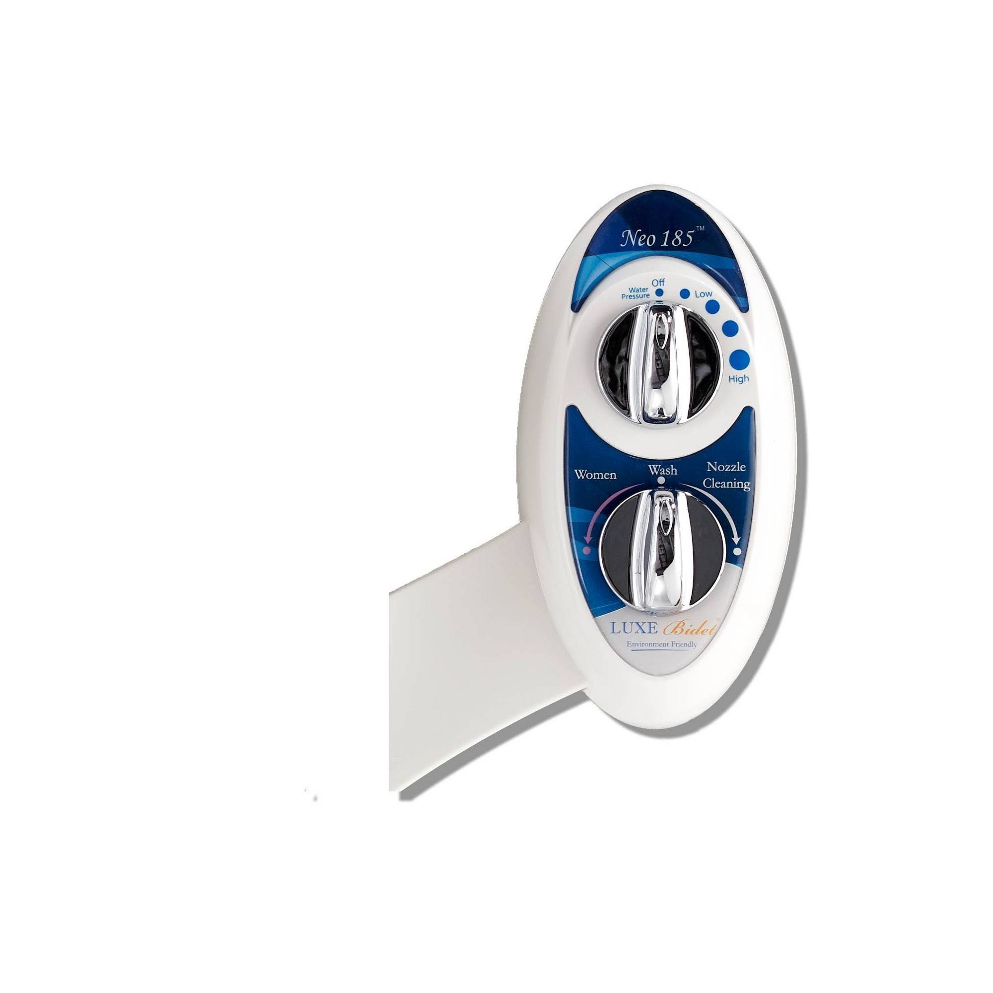 Luxe Bidet Neo 185 (Elite) Non-Electric Bidet Toilet Attachment w/Self-Cleaning