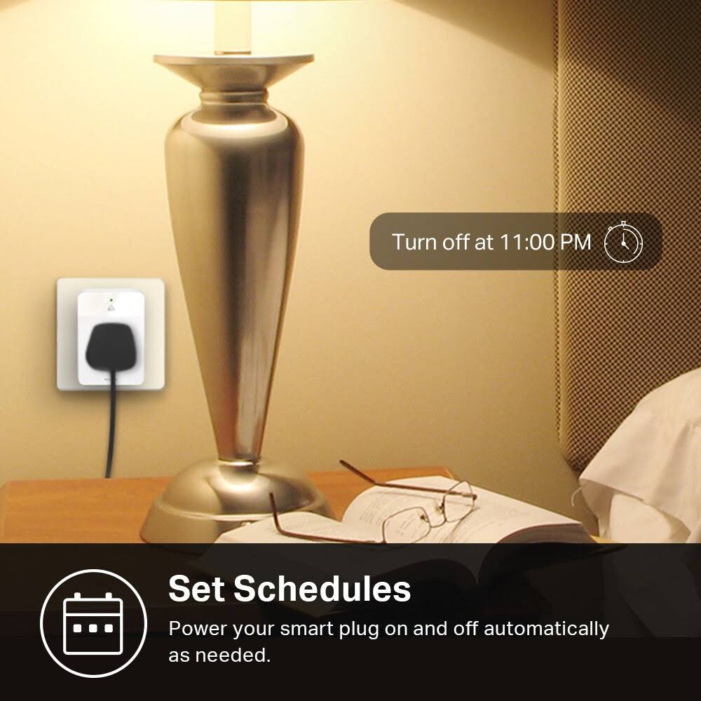 TP-Link KP115 Kasa Smart Wi-Fi Plug Slim with Energy Monitoring