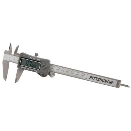 6 in. Digital Caliper with SAE and Metric Fractional Readings 63731