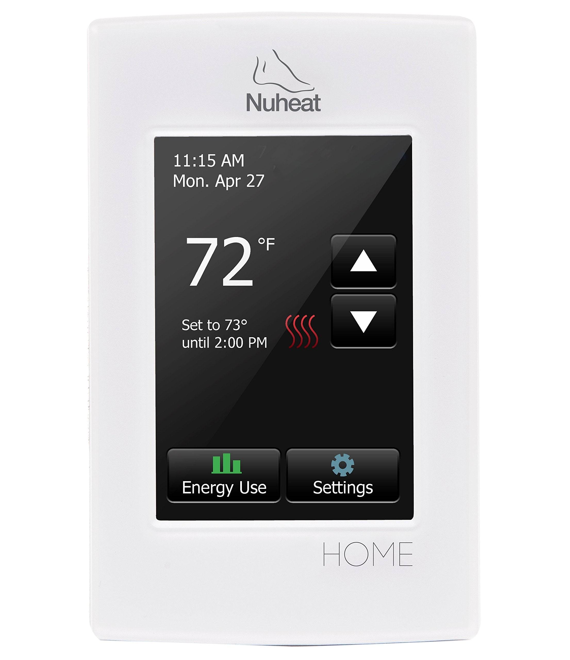 Nuheat Home Touchscreen Programmable Dual-Voltage Thermostat AC0056