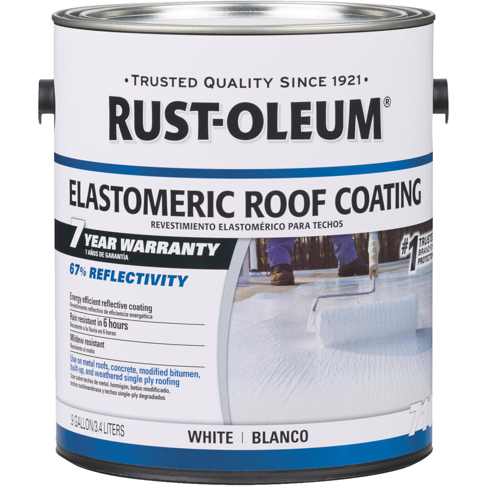 Rust-Oleum White Elastomeric Roof Coating 301904