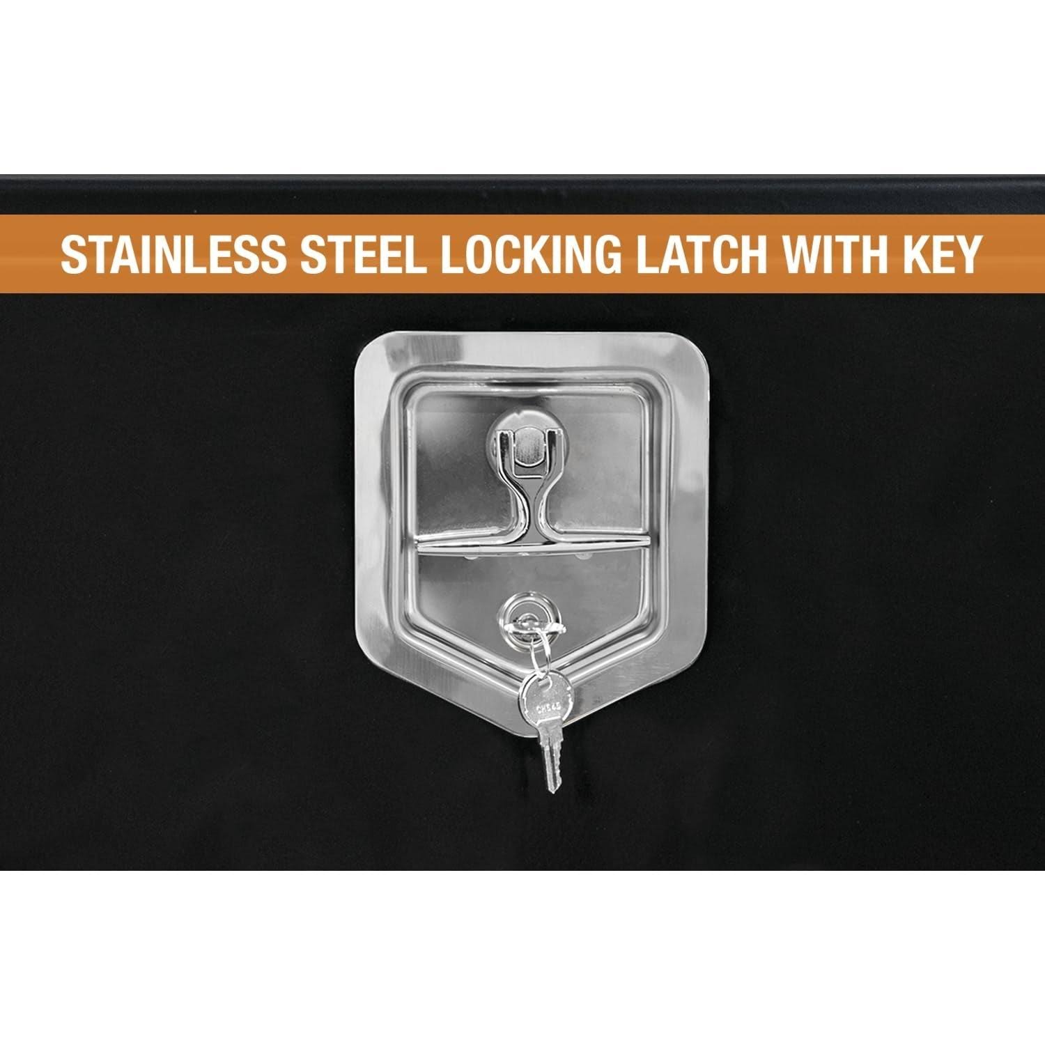 Buyers Products Black Steel Underbody Truck Box 1703303