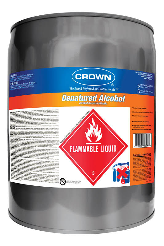 Crown Denatured Alcohol 5 Gal
