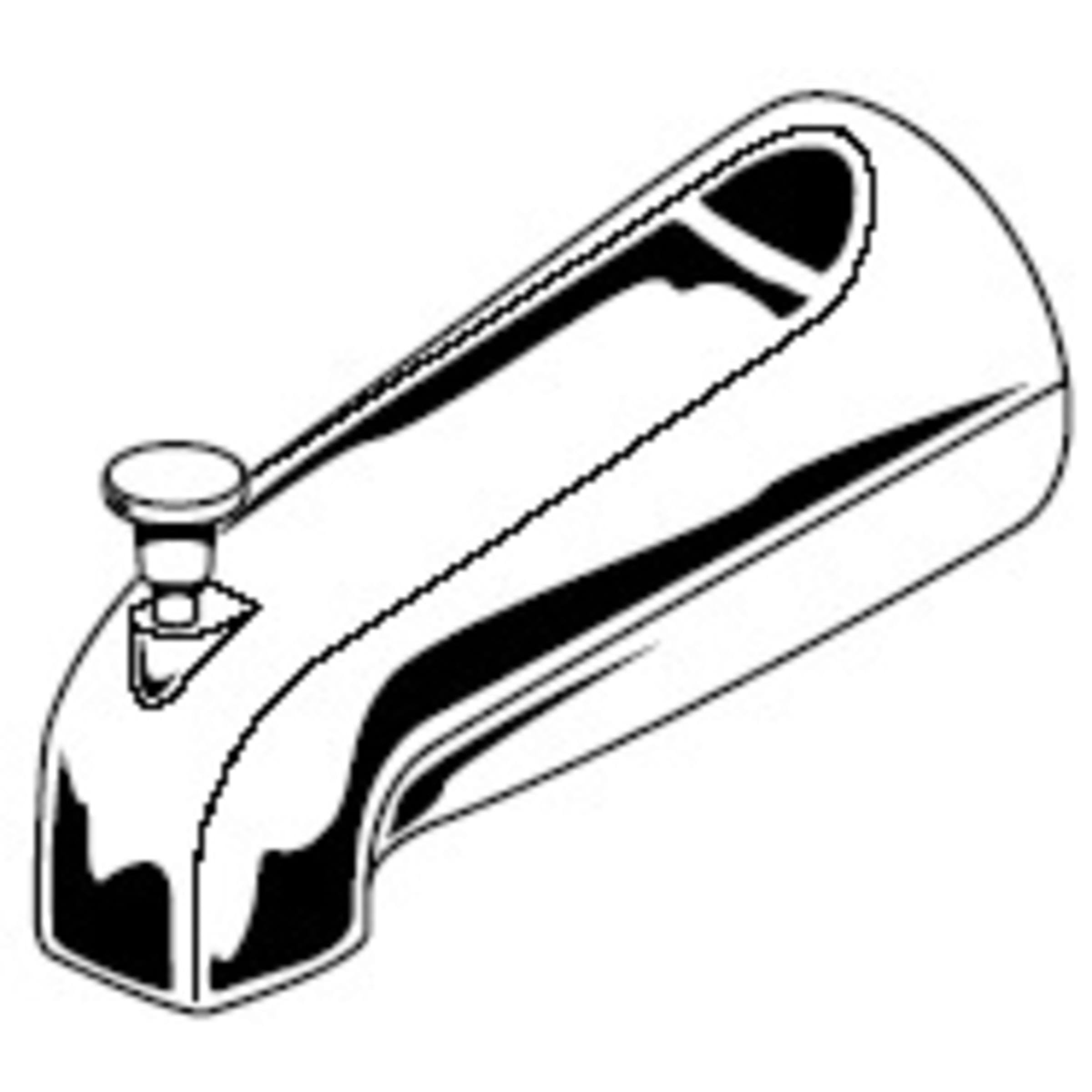 American Standard- 022650-0020A- Tub Diverter Spout, Polished Chrome