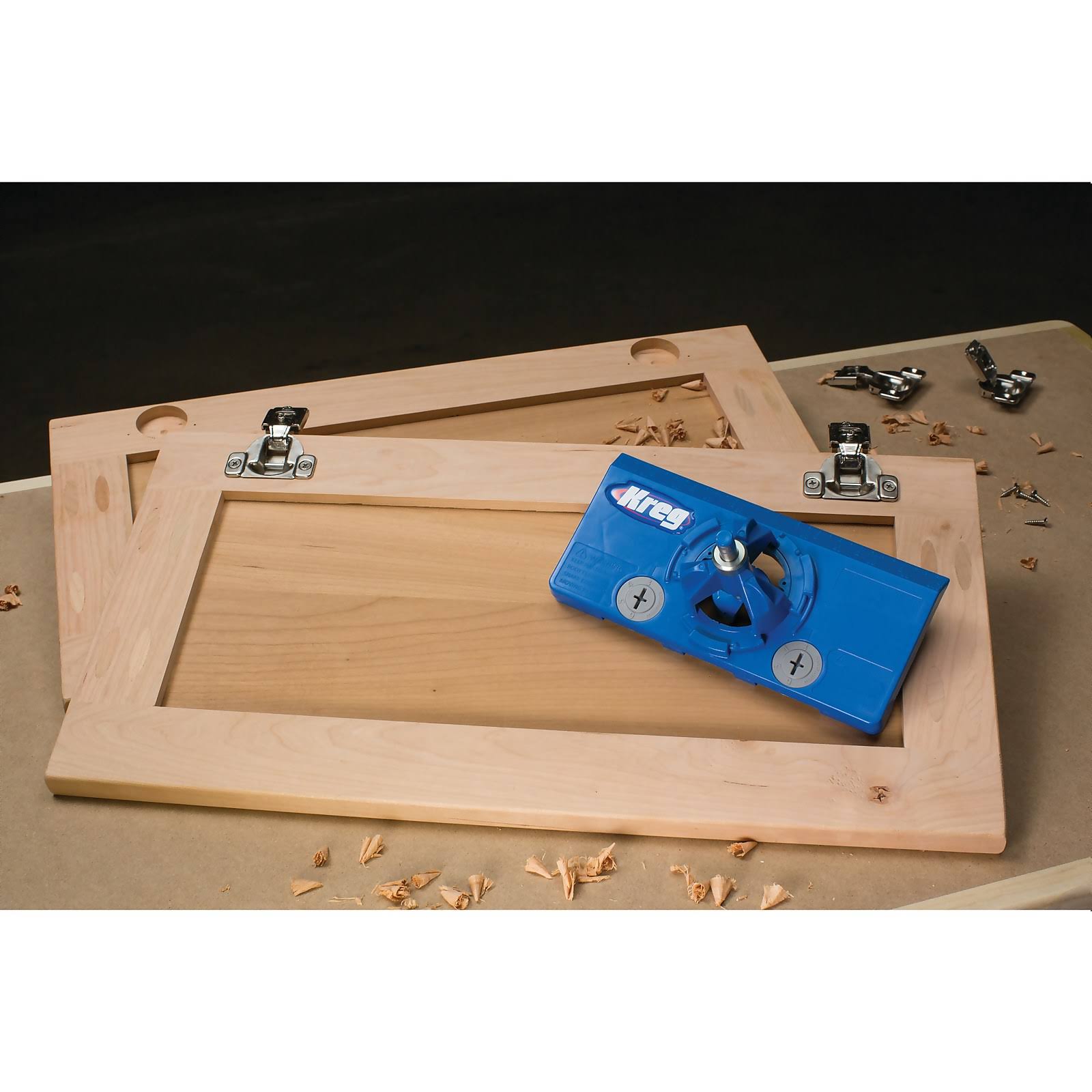 Kreg KHI-HINGE-INT Hardware Jig, Blue