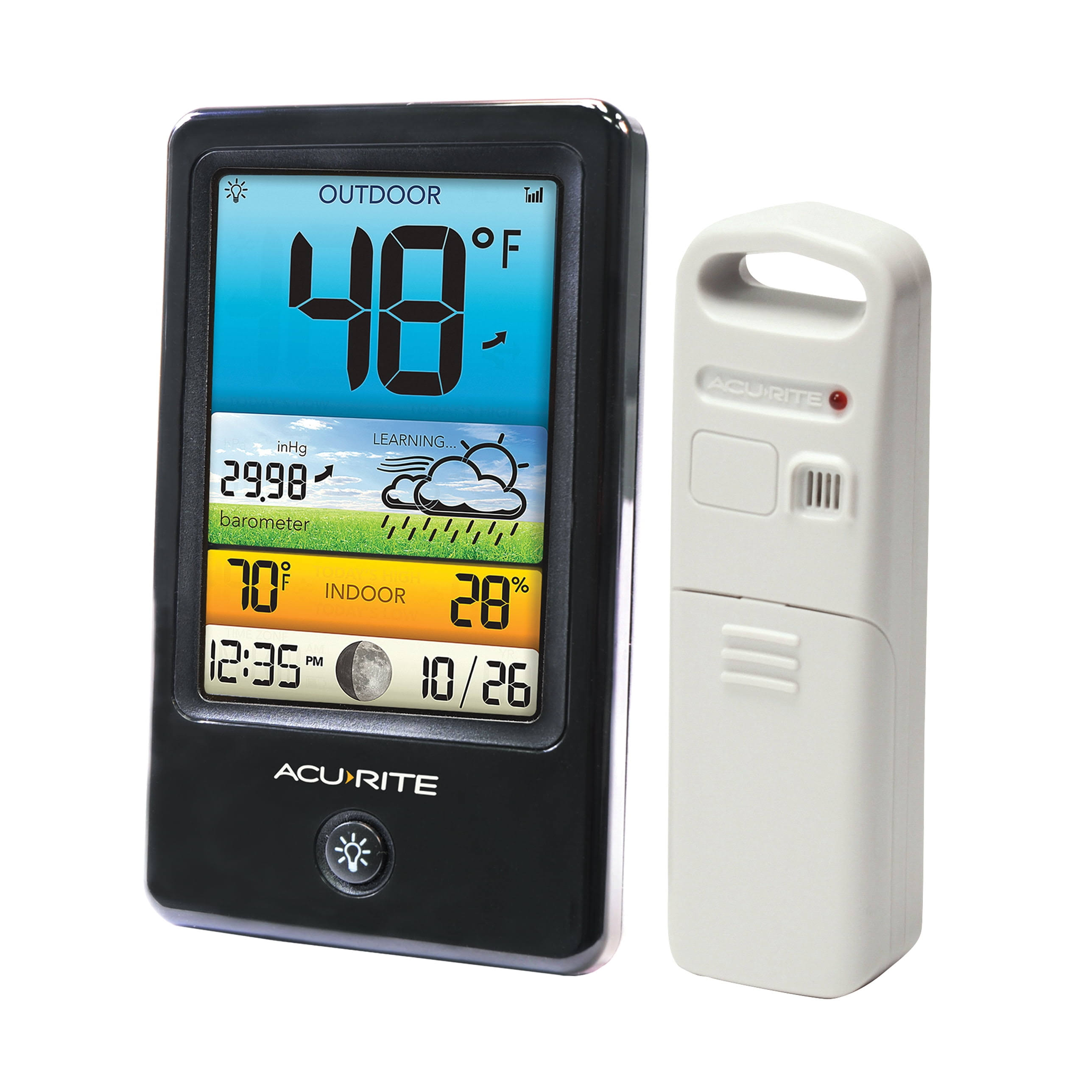Acurite Wireless Color Forecaster with Temperature & Humidity- Each