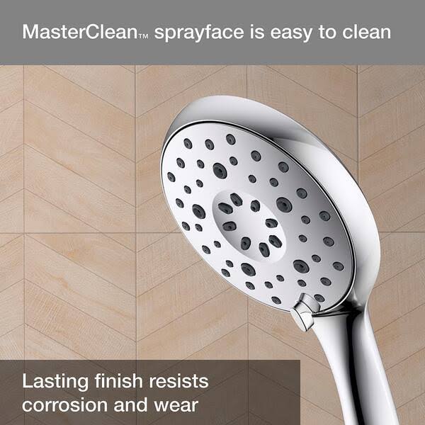Kohler Claro 1-Spray Dual Wall-Mount Fixed and Handheld Shower Head 1.75 GPM in Polished Chrome