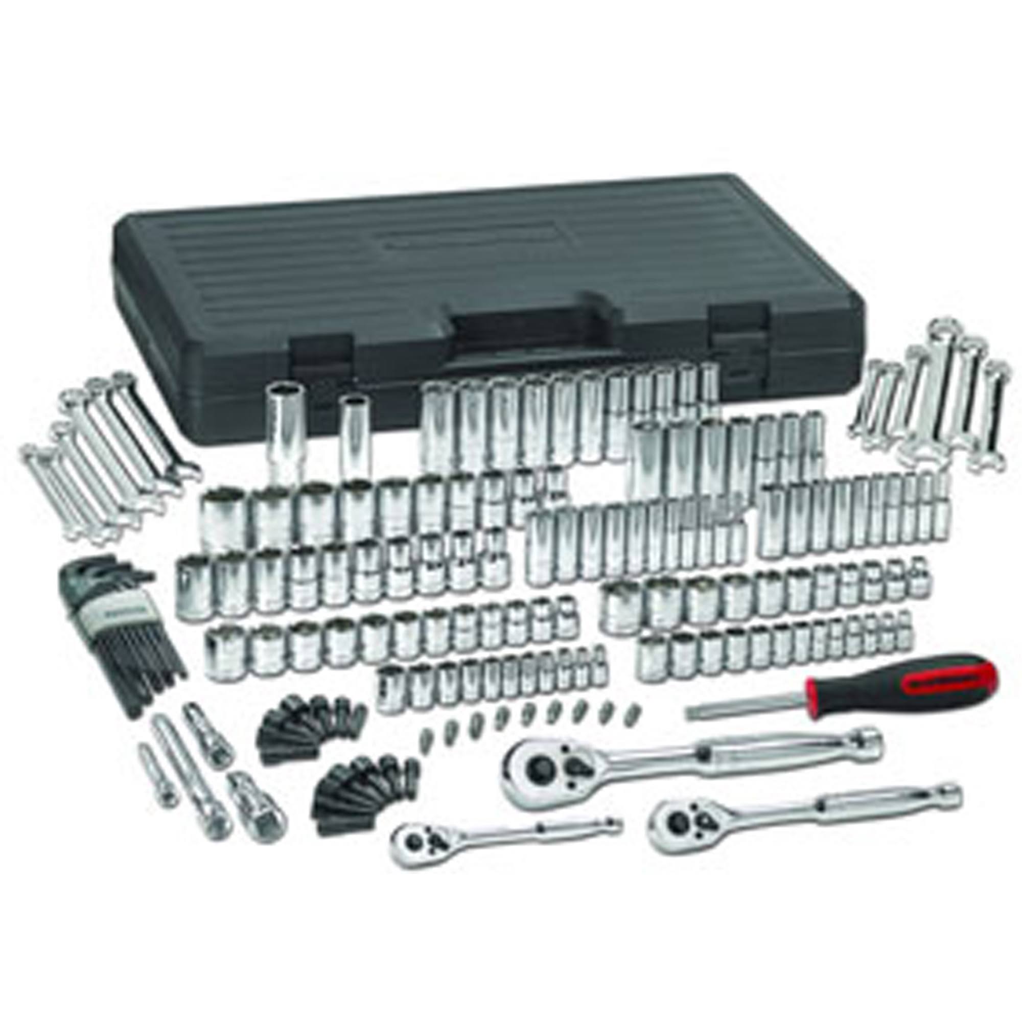 GearWrench 80932 165-Piece SAE/Metric Multi-Drive 6 & 12 Point Socket and Wrench Set