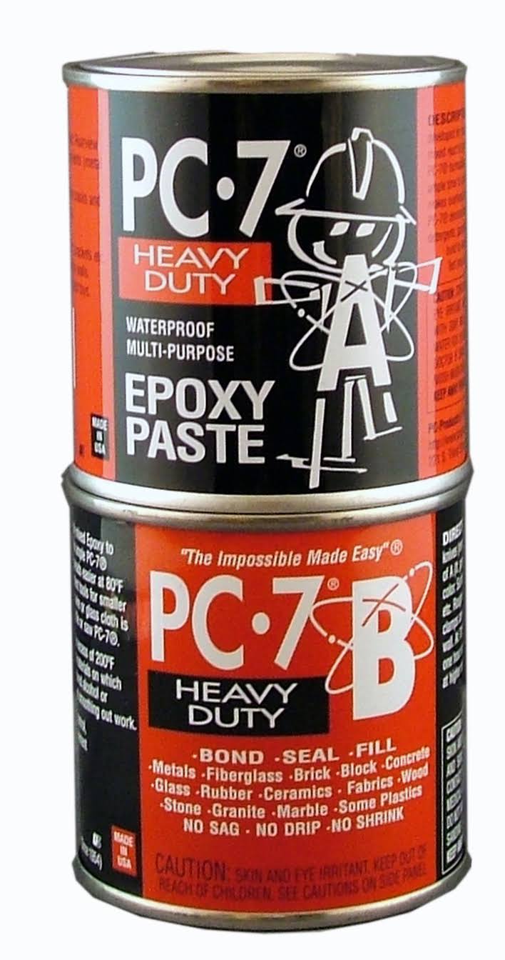 Protective Coating 7 Epoxy Paste, Dark Gray- 1 lb can