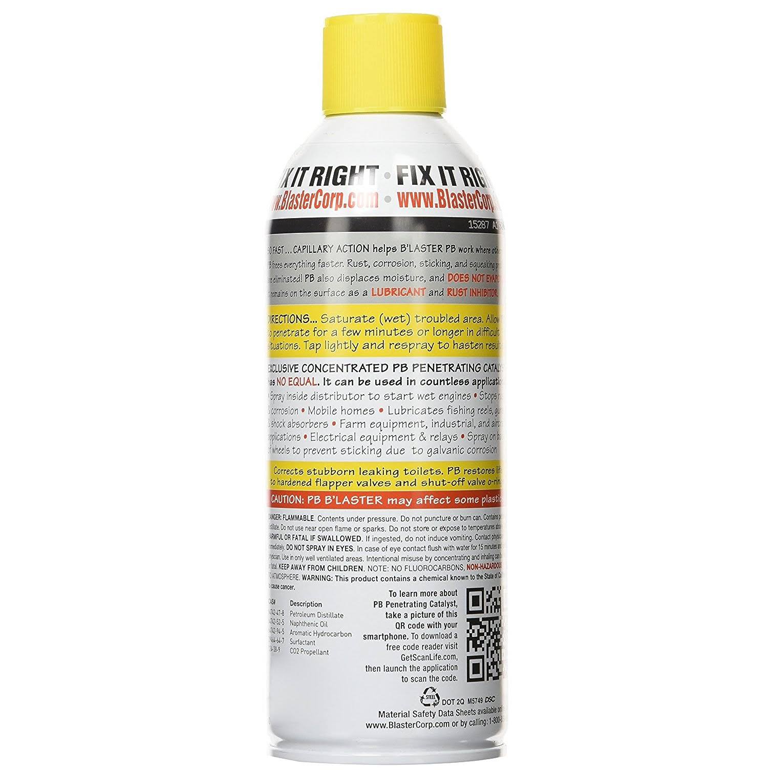 Blaster 16-PB Penetrating Catalyst- 11 oz can