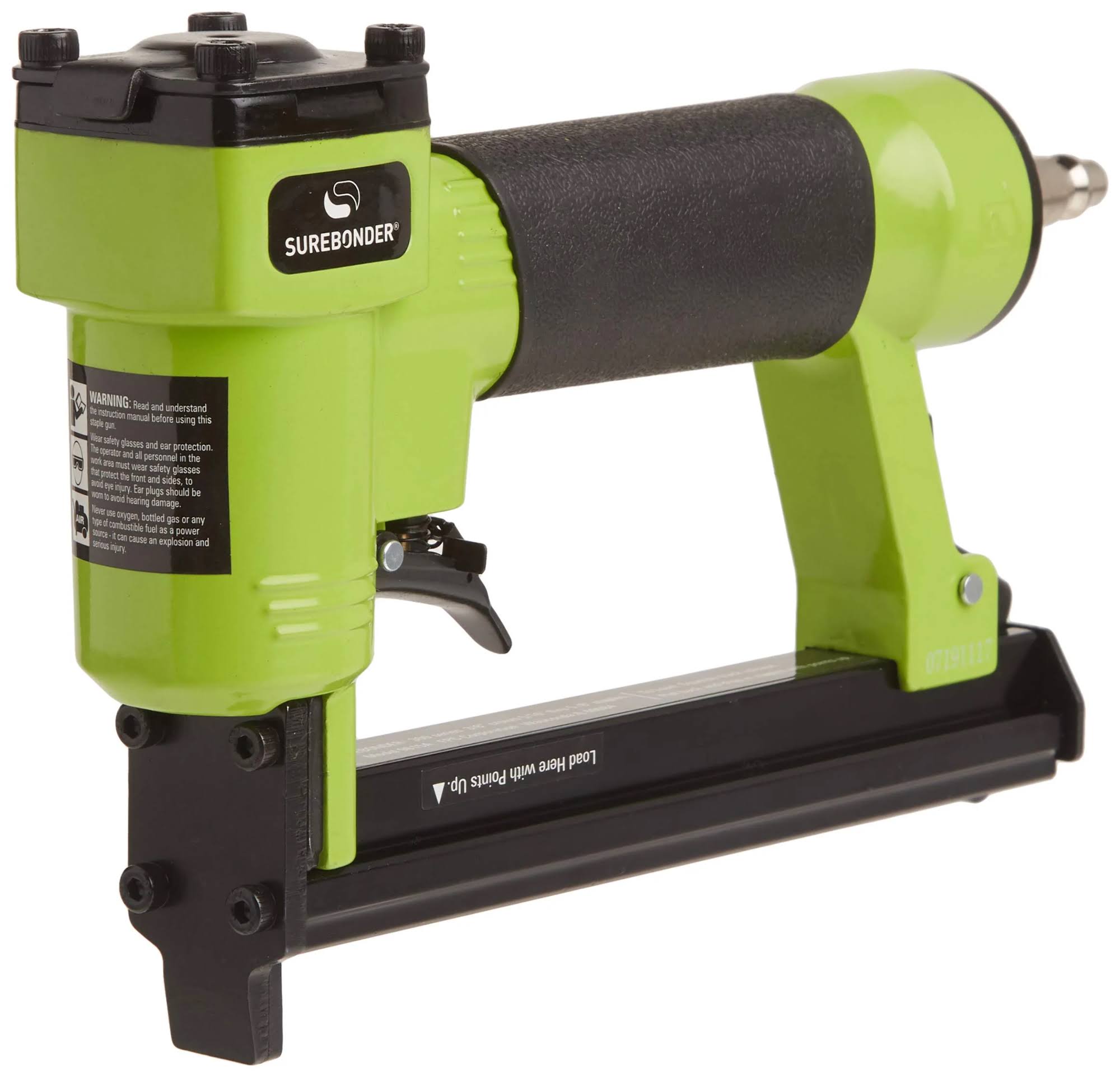 Surebonder Upholstery Pneumatic Stapler With Carrying Case