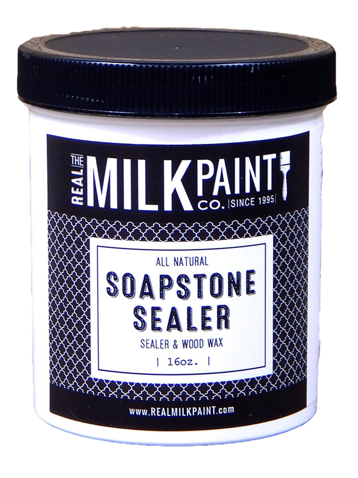 Real Milk Paint Soapstone Sealer and Wood Wax- 16 oz.