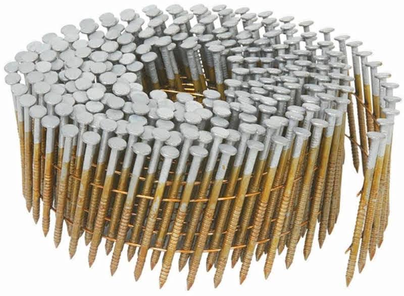 Metabo HPT 1-3/4 inch Full Round Head Wire Coil Siding Nails| 3,600 Count | 13363HPT