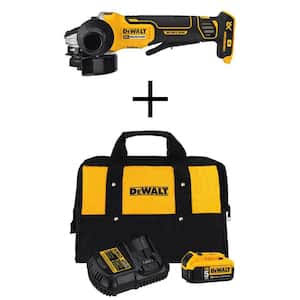 DeWalt 20-Volt Max XR Cordless Brushless Compact Reciprocating Saw (Tool-Only) with 20V 5Ah Battery, Charger & Bag (2-Pack)