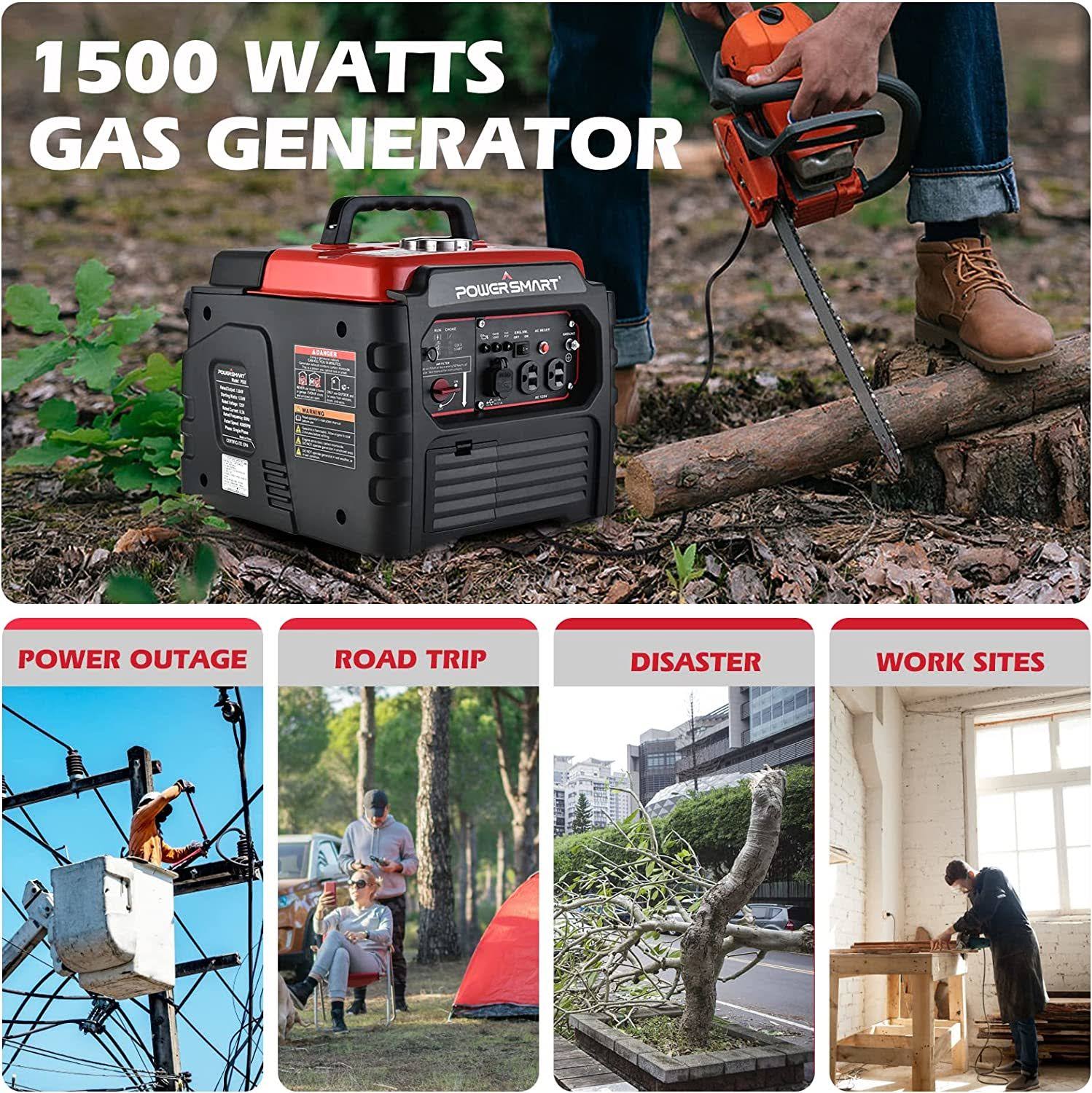 Powersmart 1200 Watts GAS Powered Portable Generator