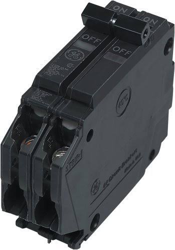 GE Industrial Double Pole Circuit Breaker, 30 A
